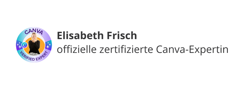 Elisabeth Frisch verified Canva Expert