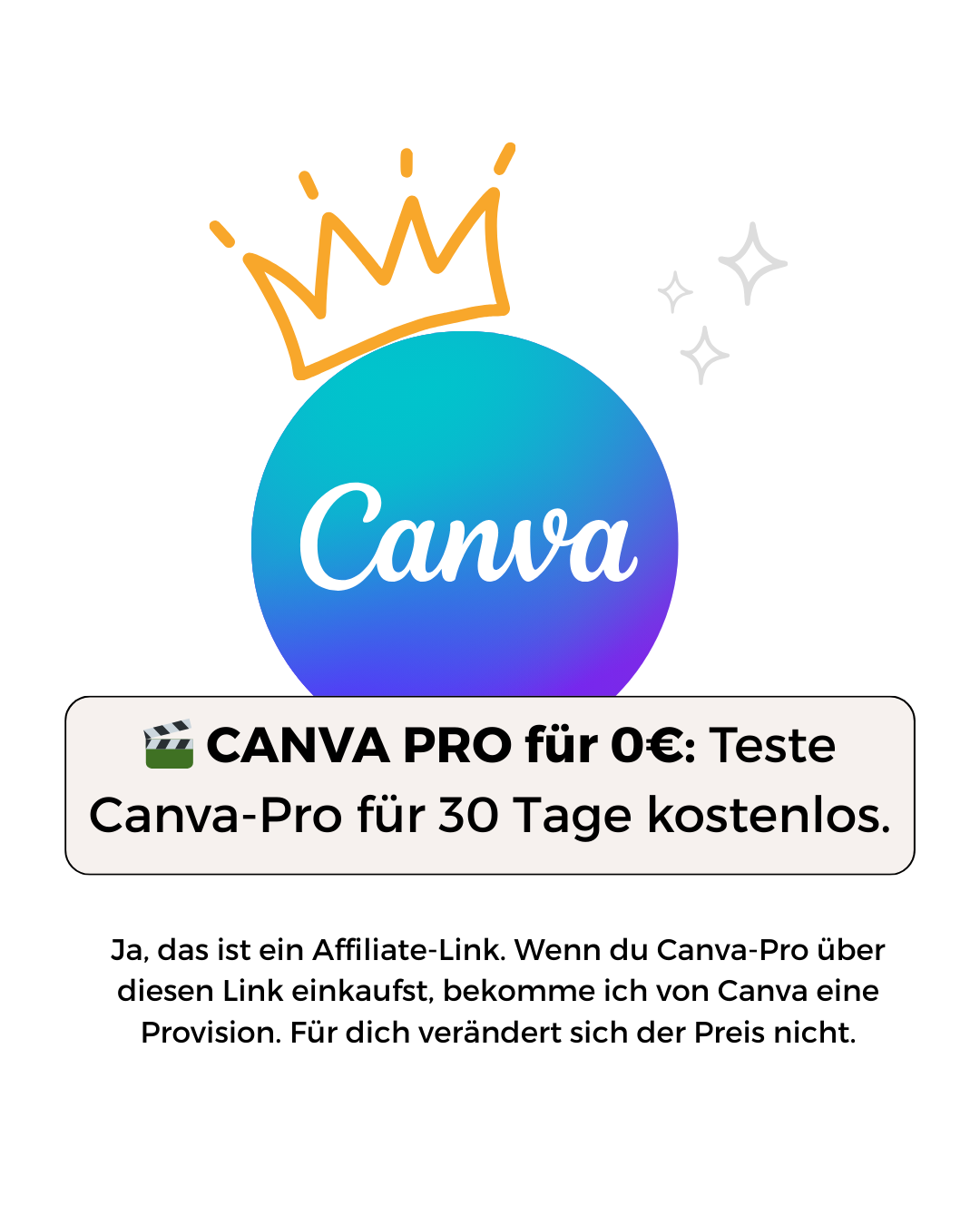 Canva Pro für 0€