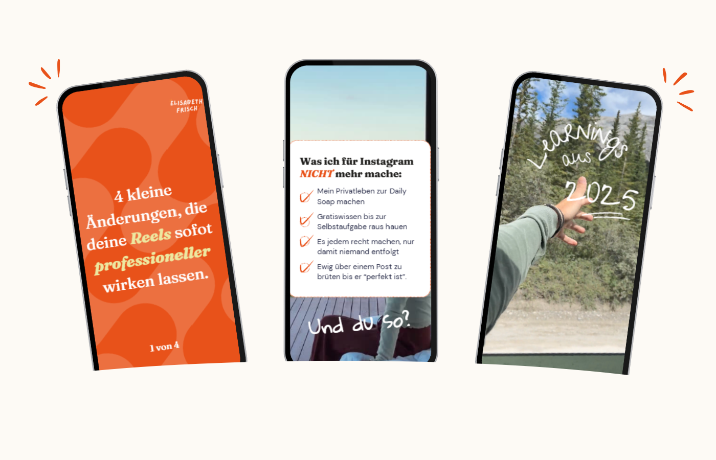 3 Canva Reel Vorlagen für 0€